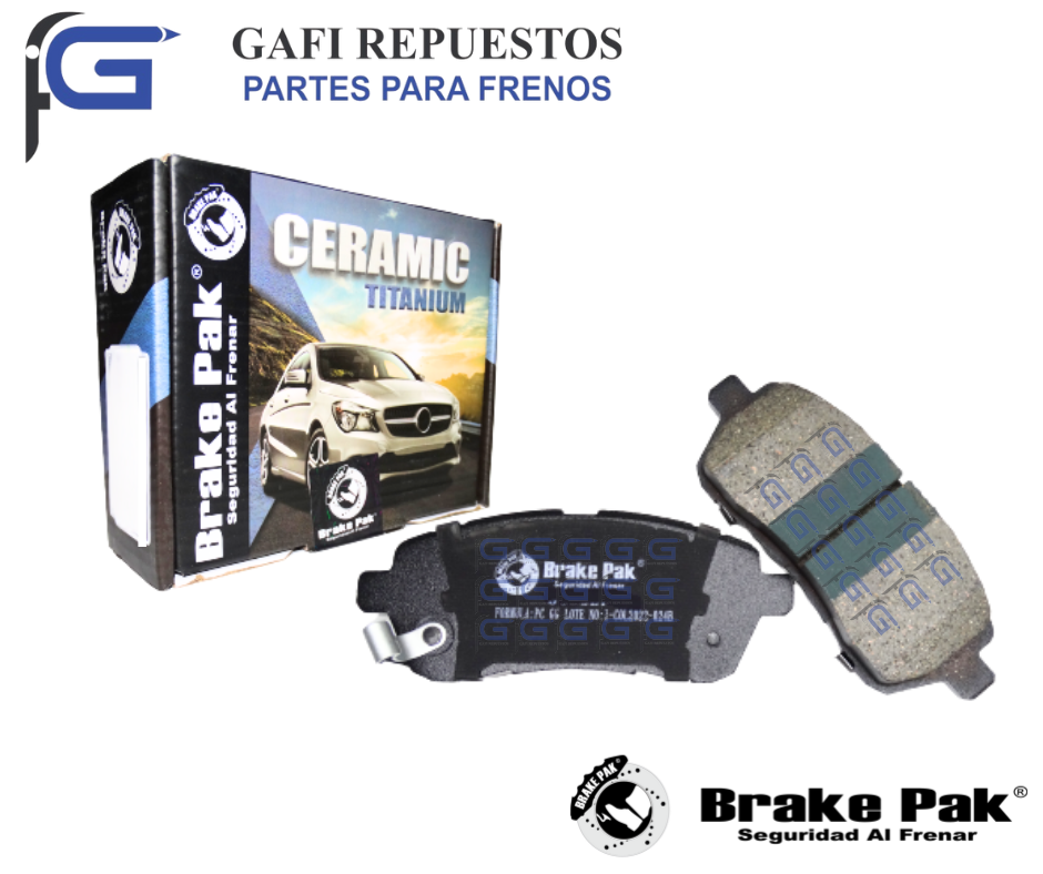 PASTILLAS DE FRENO DELANTERO MAZDA 2  08…15