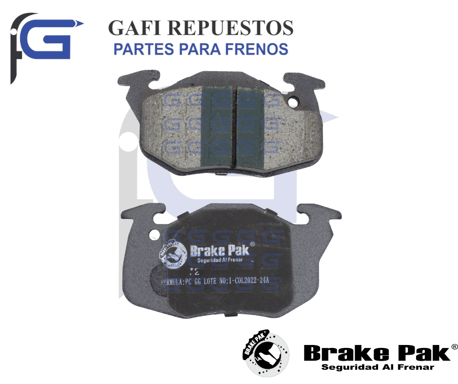 PASTILLAS DE FRENO DELANTERO RENAULT 18 83…99 - Imagen 2