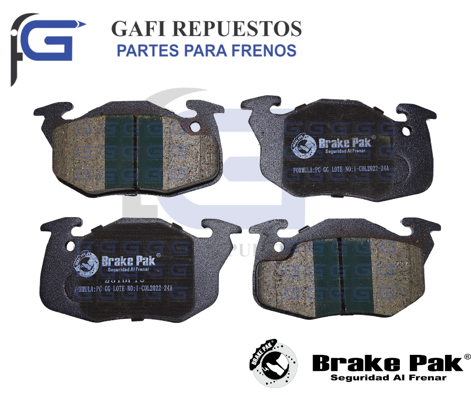 PASTILLAS DE FRENO DELANTERO RENAULT 18 83…99 - Imagen 3