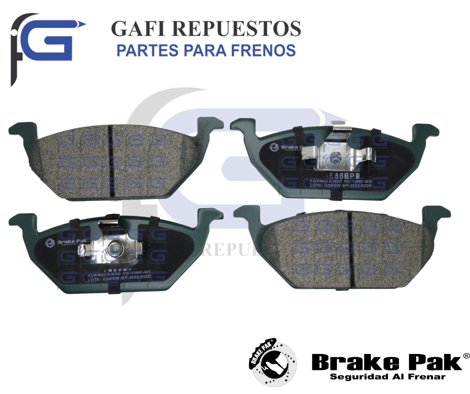 PASTILLAS DE FRENO DELANTERA SKODA OCTAVIA 96…06 - Imagen 3