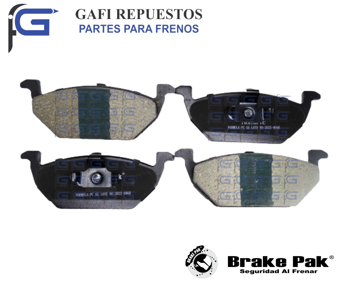 PASTILLAS DE FRENO DELANTERO AUDI A3 98...03 - Imagen 3