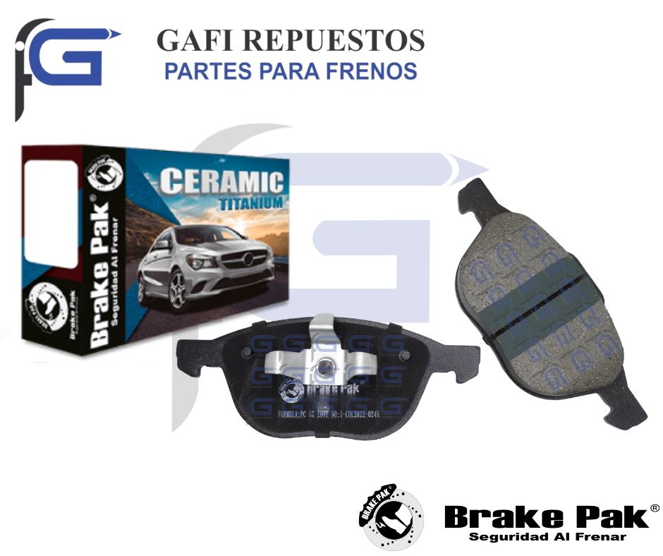 PASTILLAS DE FRENO DELANTERO VOLVO C70 10…13