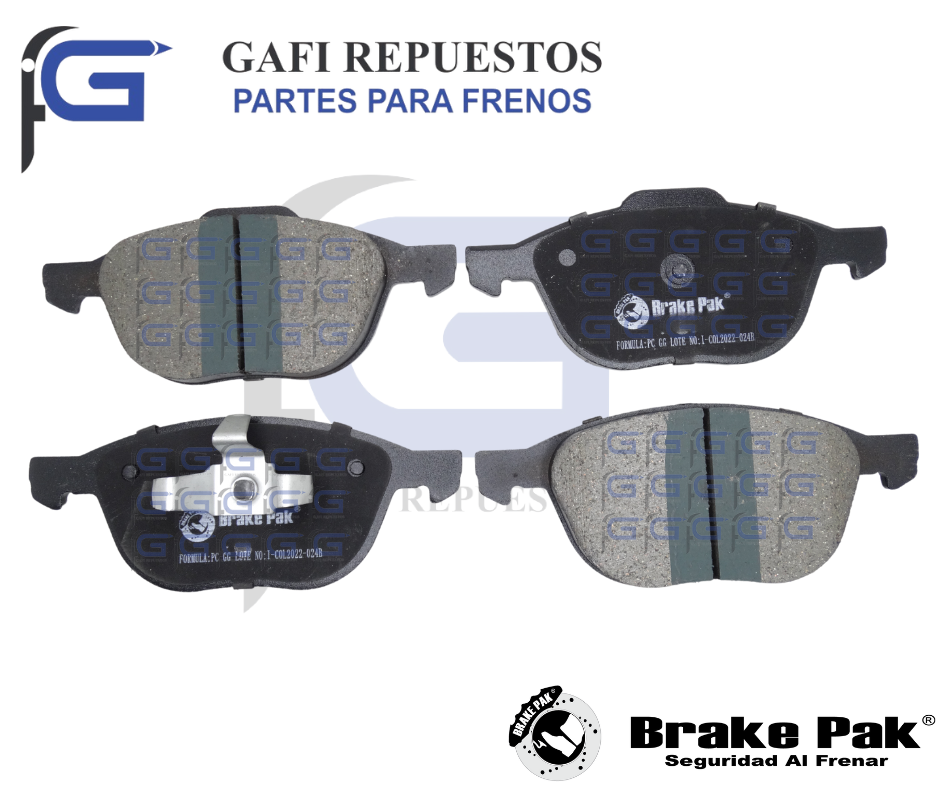 PASTILLAS DE FRENO DELANTERO VOLVO C70 10…13 - Imagen 3