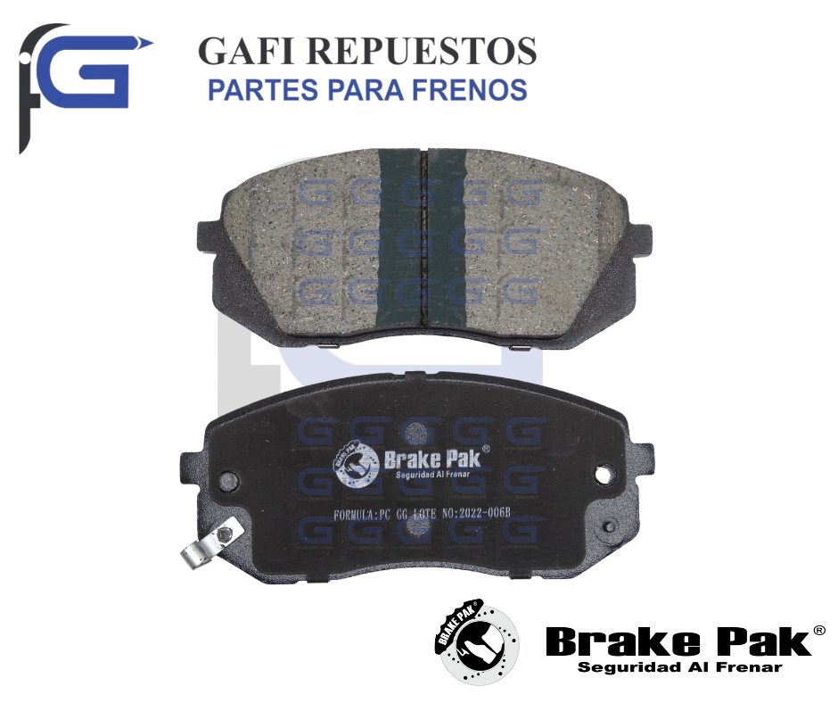 PASTILLAS DE FRENO DELANTERA KIA CADENZA 14… - Imagen 2