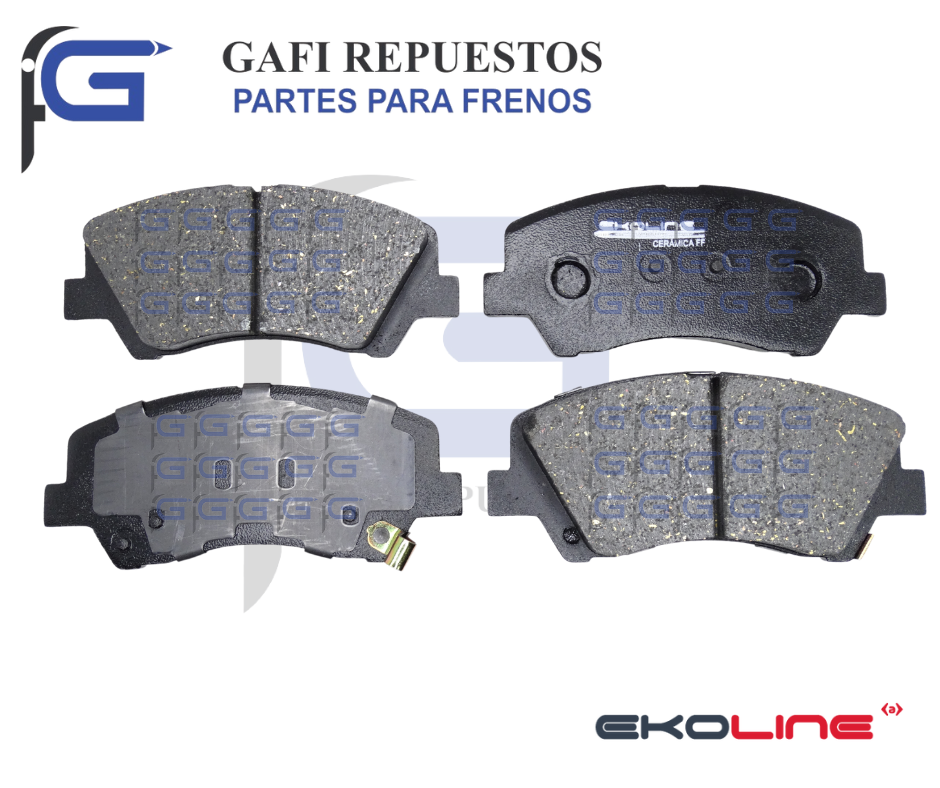 PASTILLAS DE FRENO DELANTERA HYUNDAI SONATA 10… - Imagen 3