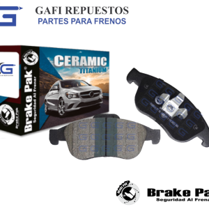 PASTILLAS DE FRENO DELANTERO RENAULT KANGOO 18....21