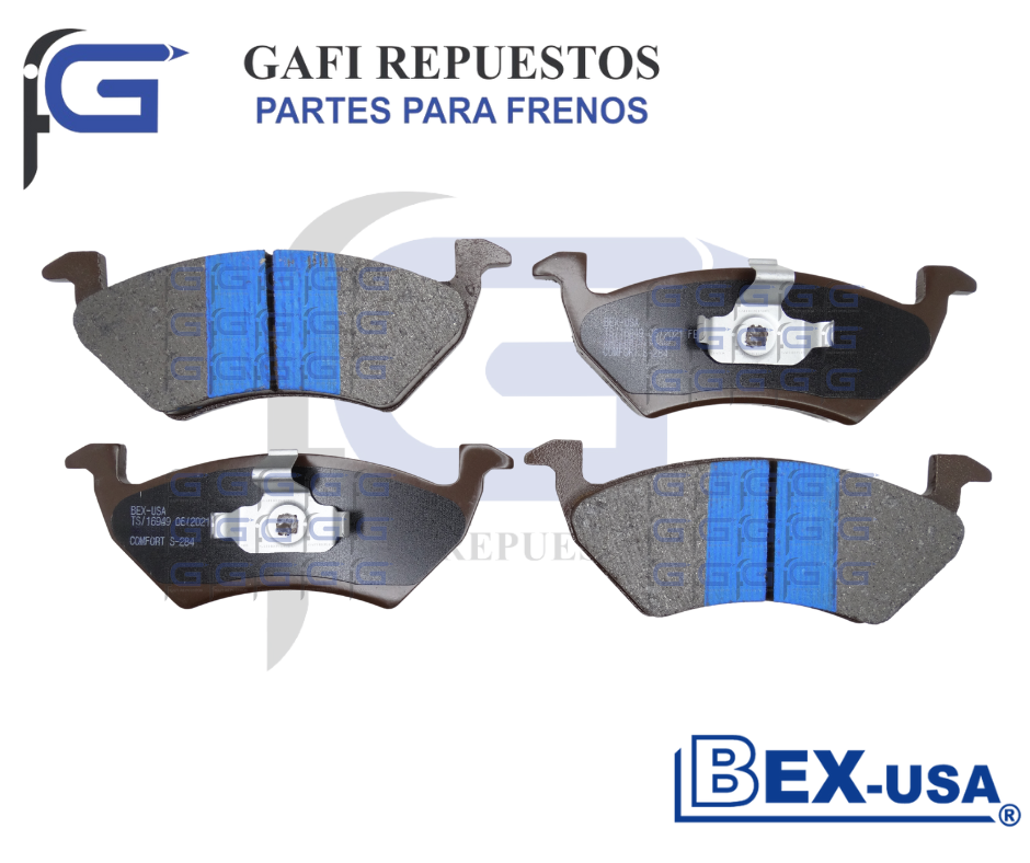 PASTILLAS DE FRENO DELANTERA VOLKSWAGEN UP 16.. - Imagen 3