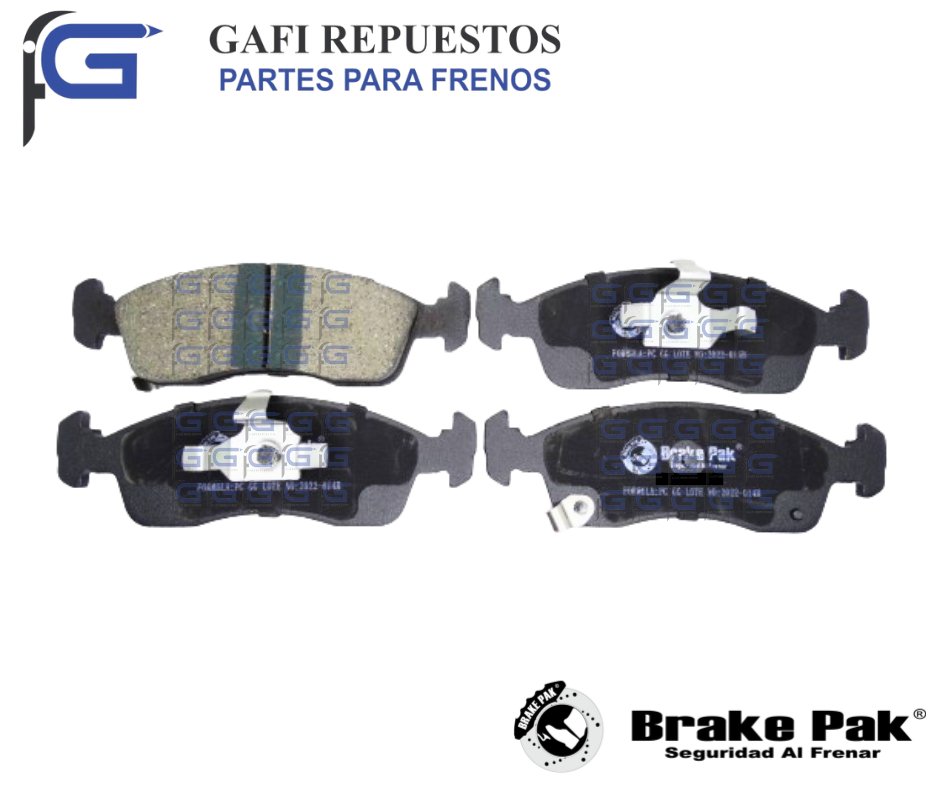 PASTILLAS DE FRENO DELANTERA CHEVROLET COBALT 13… - Imagen 3
