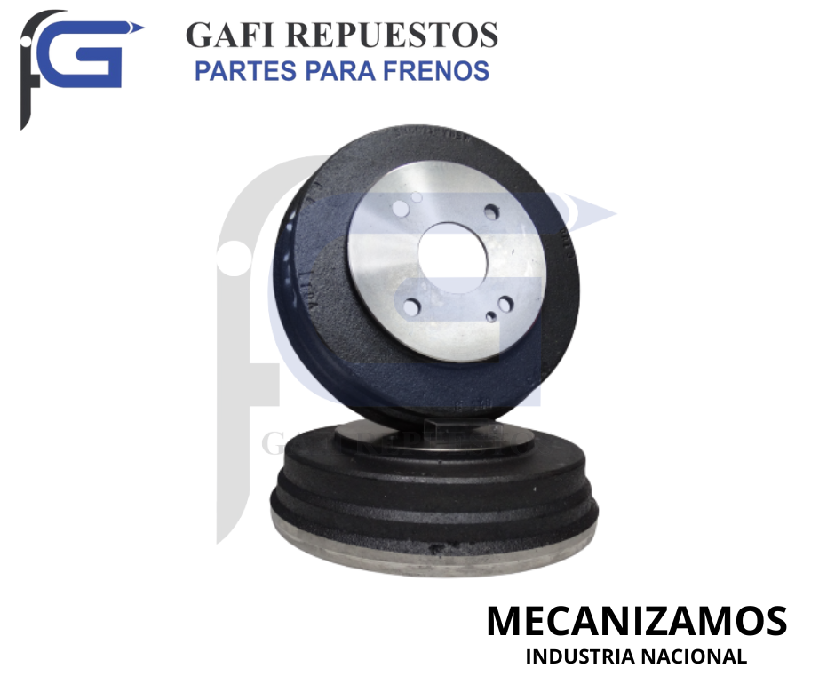 CAMPANA DE FRENO TRASERO DFSK 1.3 (4 PERNOS)