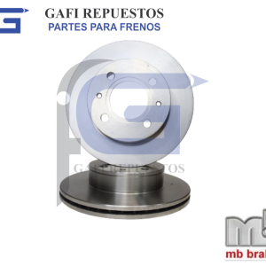 DISCOS DE FRENO DELANTERO HYUNDAI ATOS (VENTILADO)