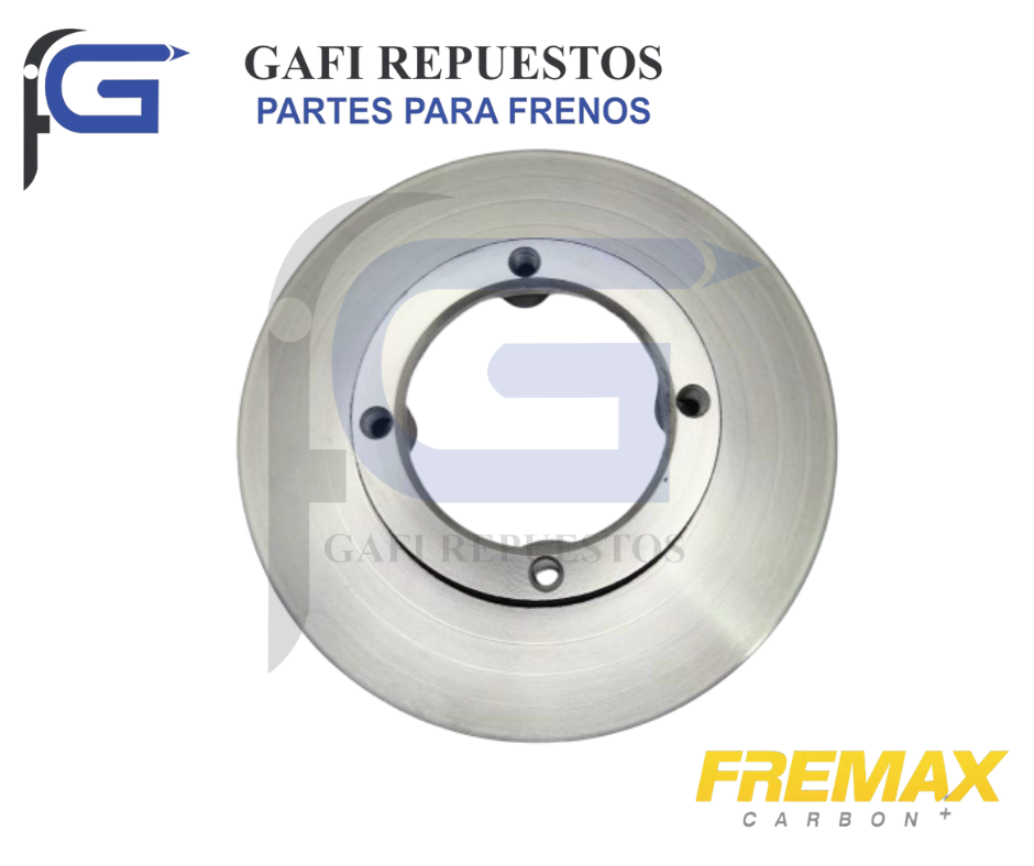 DISCOS DE FRENO DELANTERO CHEVROLET SPRINT 85..04 (SÓLIDO) - Imagen 3