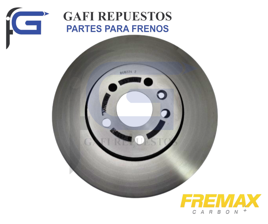 DISCOS DE FRENO DELANTERO CHEVROLET TRACKER 1.8 13...19 (VENTILADO) - Imagen 3