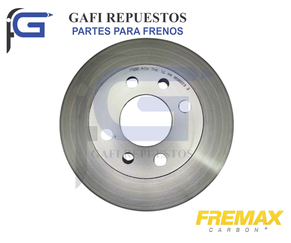 DISCOS DE FRENO DELANTERO HYUNDAI i10 08… (VENTILADO) - Imagen 3