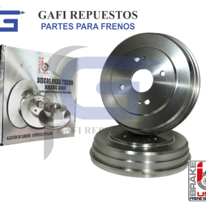 CAMPANA DE FRENO TRASERO DFSK 1.3 (4 PERNOS)