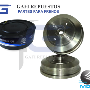 CAMPANA DE FRENO TRASERO CHEVROLET CORSA 1.3    97…04