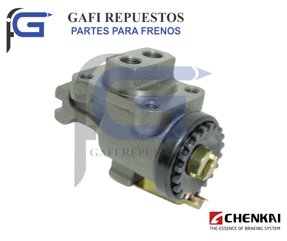 CILINDRO DE RUEDA SINOTRUK DELANTERO IZQUIERDO T-T 1 1/4" - Imagen 2