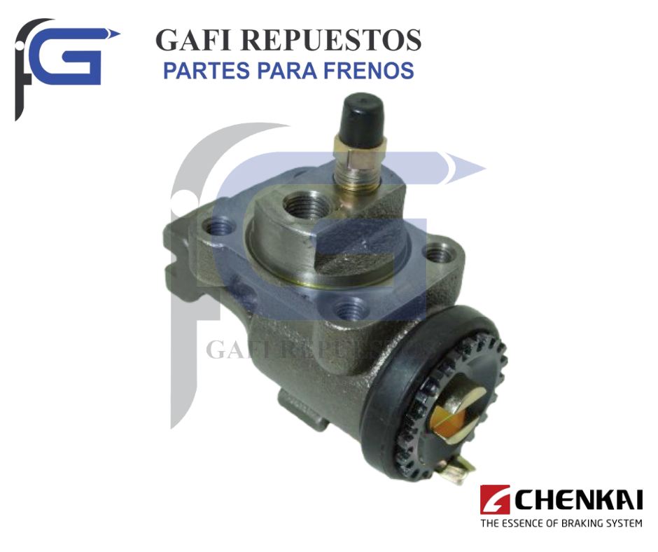 CILINDRO DE RUEDA SINOTRUK DELANTERO IZQUIERDO T-G 1 1/4" - Imagen 2